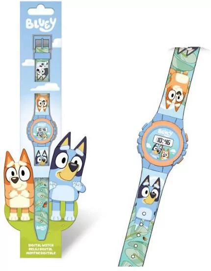 Zegarek cyfrowy KE02 ECO Bluey BY00013 - tantis.pl