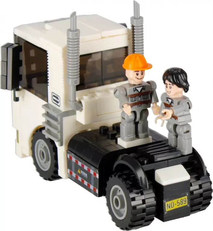 Klocki konstrukcyjne 211 elementów City Tir - tantis.pl