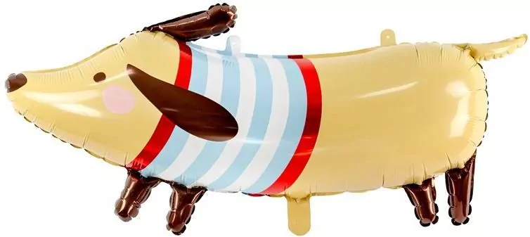 Balon foliowy Jamnik 96x58cm - tantis.pl