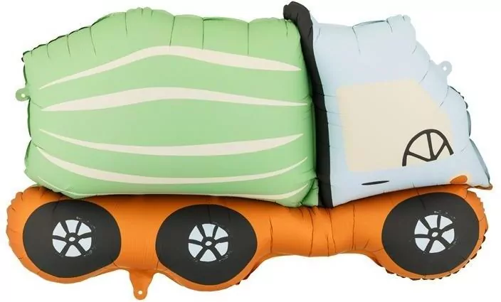 Balon foliowy Betoniarka 81x48cm - tantis.pl