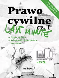 Last Minute prawo cywilne. Część 1 - tantis.pl