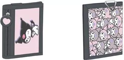 Portfelik Kuromi pink - tantis.pl