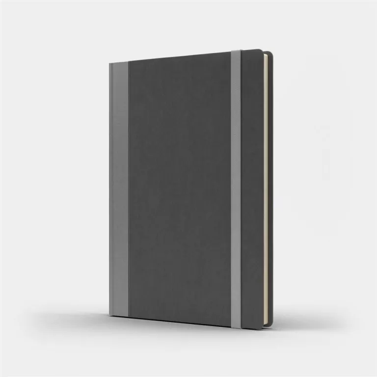 Notatnik A5 Pro M+ kratka szary/srebny - tantis.pl