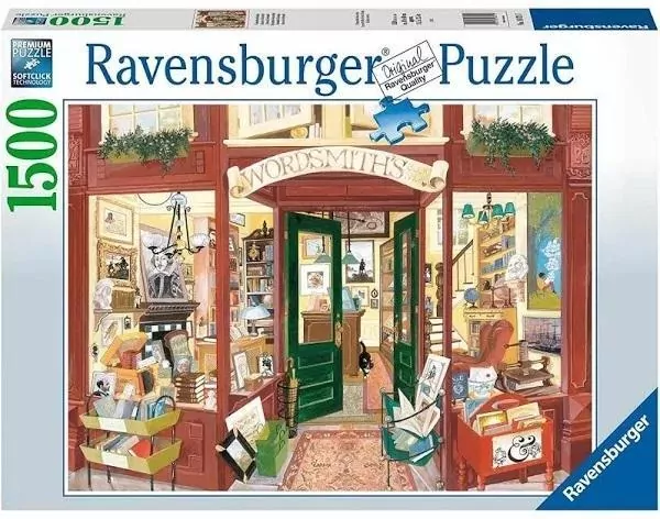 Puzzle 1500 Wordsmith's księgarnia - tantis.pl