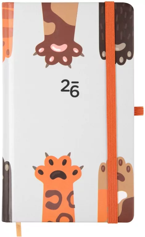 Kalendarz kieszonkowy 2026 Łapki ALBI - tantis.pl