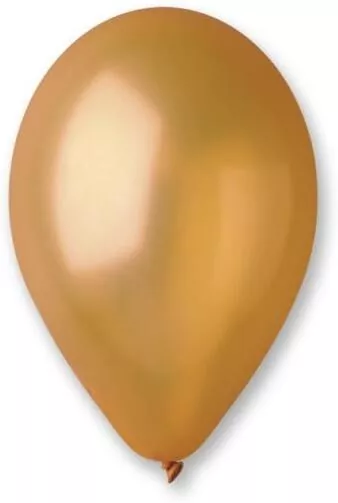 Balony metaliczne 25cm. Złote - tantis.pl