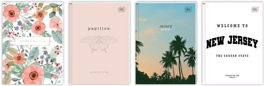 Brulion A5/96K gładki. 5 sztuk - tantis.pl