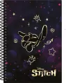 Kołobrulion B5 Disney Gold Stitch plastikowa spirala 100 kartek - tantis.pl