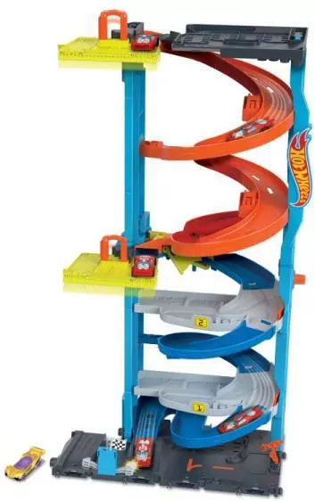 Hot Wheels City Wyścigowa wieża z transformacją - tantis.pl