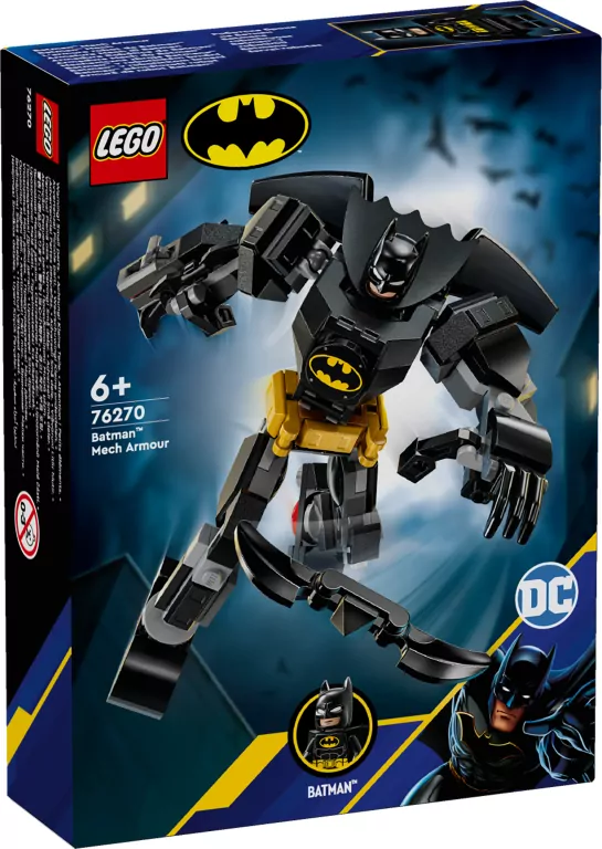 LEGO® Super Heroes. Mechaniczna zbroja Batmana. 76270 - tantis.pl