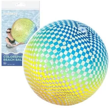 Piłka plażowa dmuchana Colorsphere 107cm - tantis.pl
