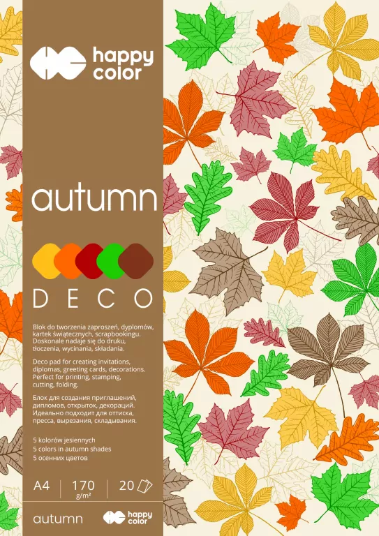 Happy Color. Blok A4. Autumn - tantis.pl