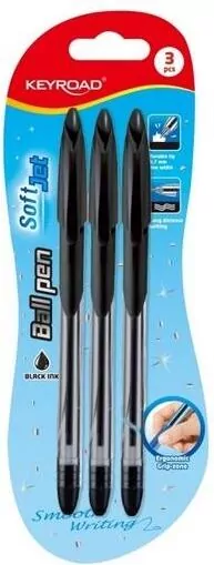 Długopis Ball Pen Soft Jet 0,7mm 3szt - tantis.pl