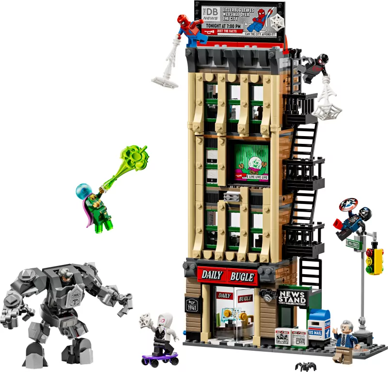LEGO® Marvel.  Spider-Man kontra Mysteri 76342 - tantis.pl