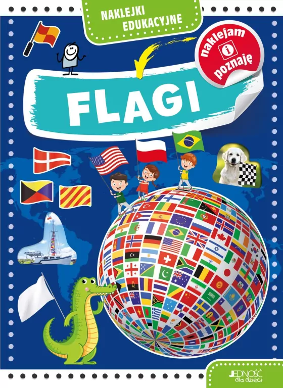 Flagi. Naklejki edukacyjne - tantis.pl