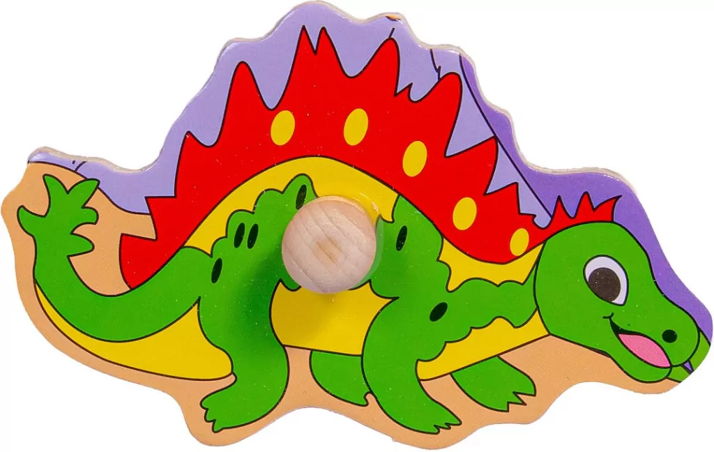 Dinozaury. Układanka drewniana - tantis.pl