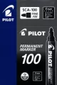 Marker permanentny SCA-100 czarny (12szt) PILOT - tantis.pl