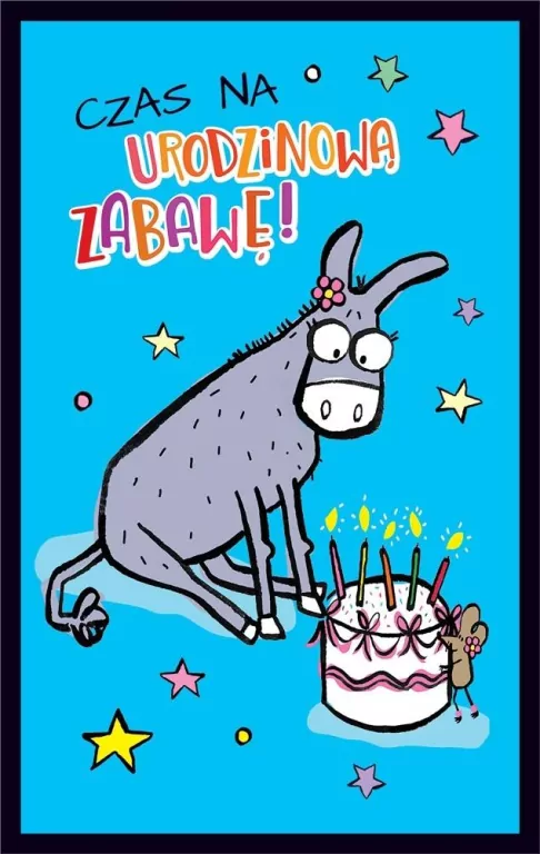 Kartka Urodzinowa Dziecięca DD07 - tantis.pl