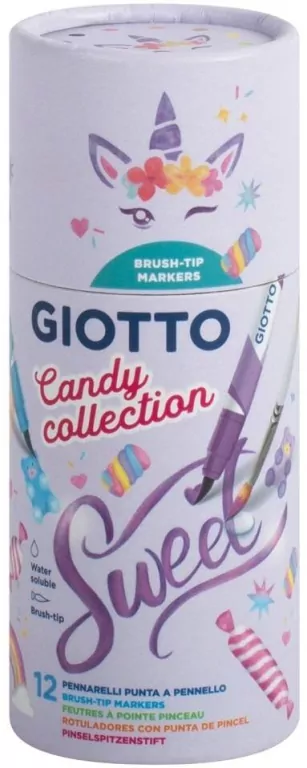 Pisaki Turbo Soft Brush Candy Collection 12 kol - tantis.pl