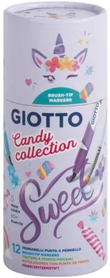 Pisaki Turbo Soft Brush Candy Collection 12 kol