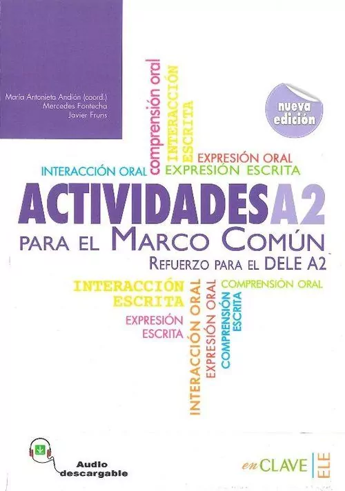 Actividades para el MCER A2 Książka + CD - tantis.pl