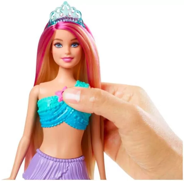 Barbie Malibu. Syrenka migoczące światełka - tantis.pl