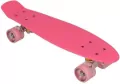 Deskorolka plastikowa różowa LED 56cm - tantis.pl