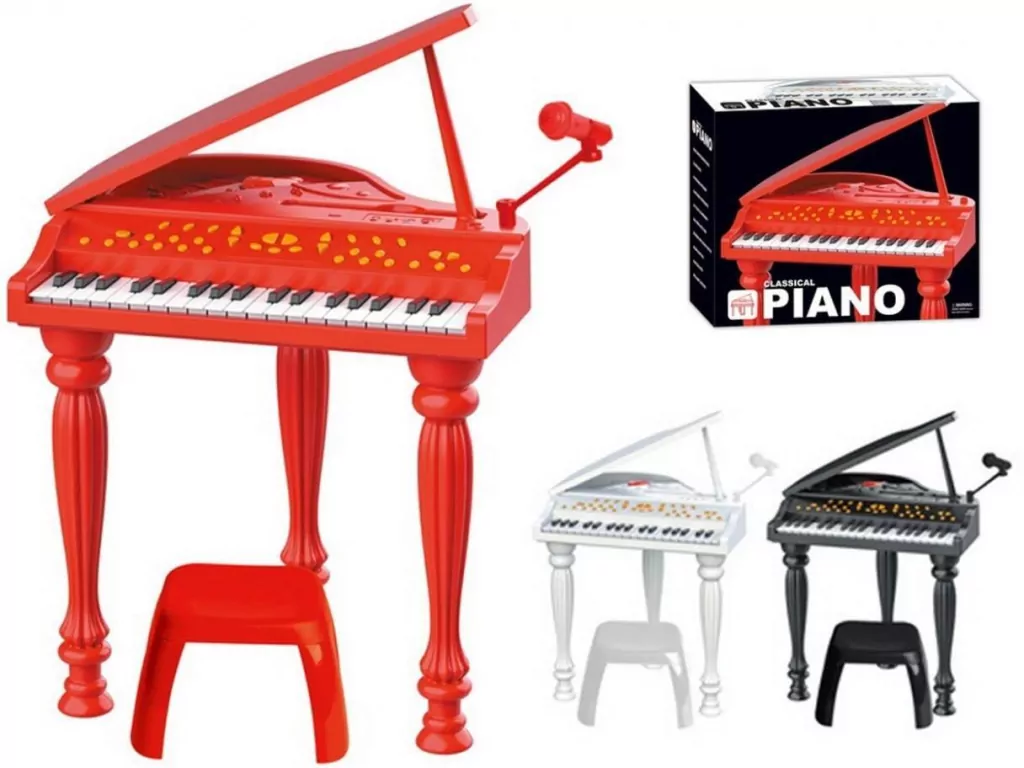 Pianino z krzesełkiem mix - tantis.pl