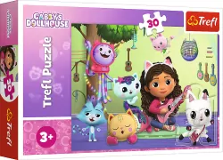 Puzzle 30. Gabi i jej uroczy domek. 18301