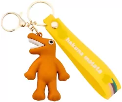 Brelok stworek Hakuna matata pomarańczowy