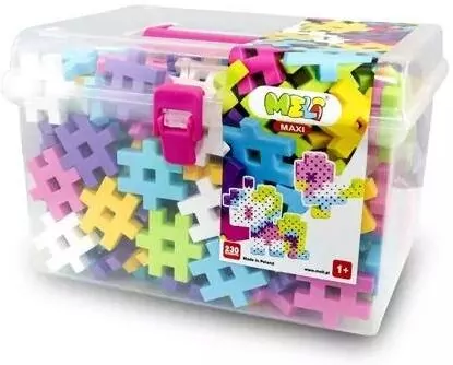 Klocki Meli Maxi Pink Travel Box 230 elementów - tantis.pl