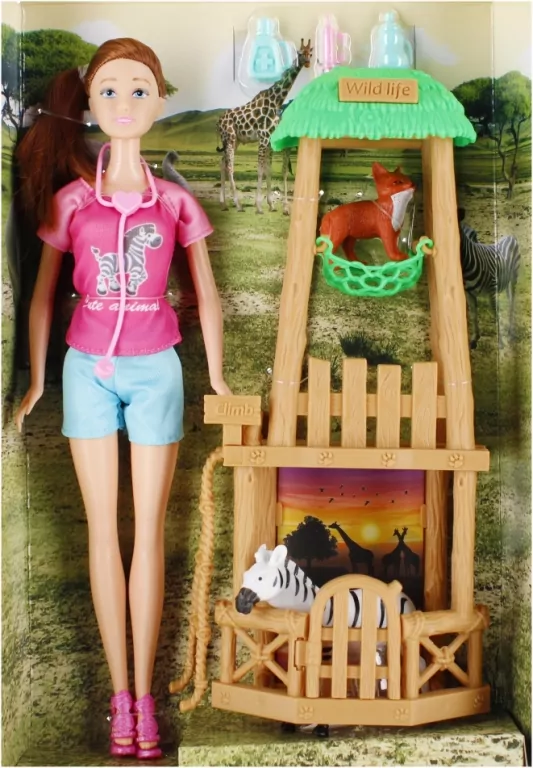 Lalka 29cm z akcesoriami Opiekun ZOO - tantis.pl