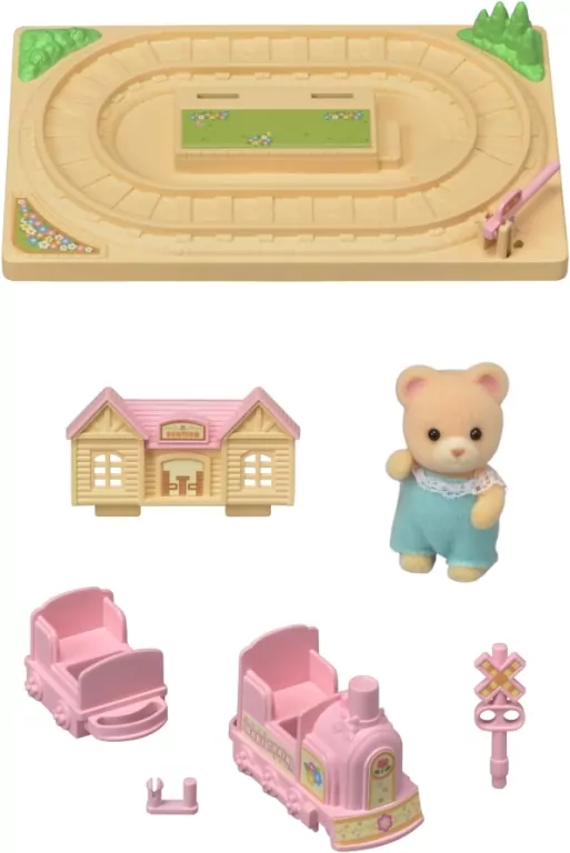 Przedszkolna lokomotywa. Sylvanian Families - tantis.pl