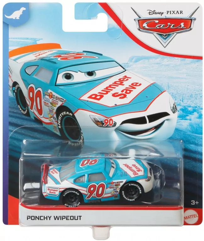 Pojazd Cars Auta Ponchy Wipeout - tantis.pl