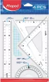Zestaw geometryczny. 4 elementy - tantis.pl