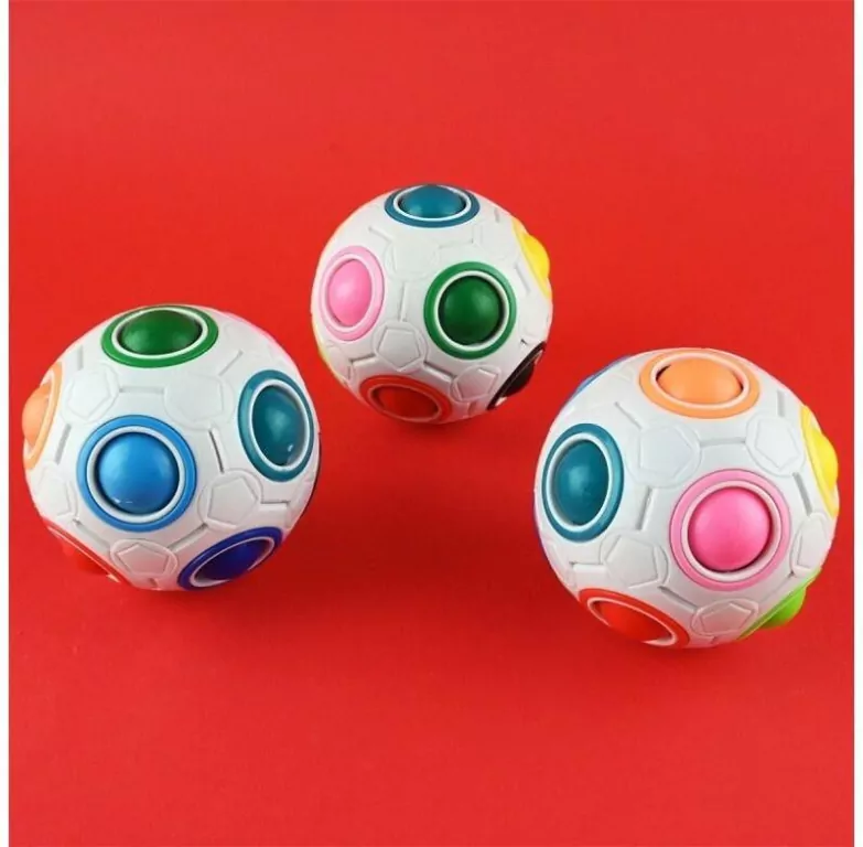 Piłka IQ Puzzle 7cm - tantis.pl