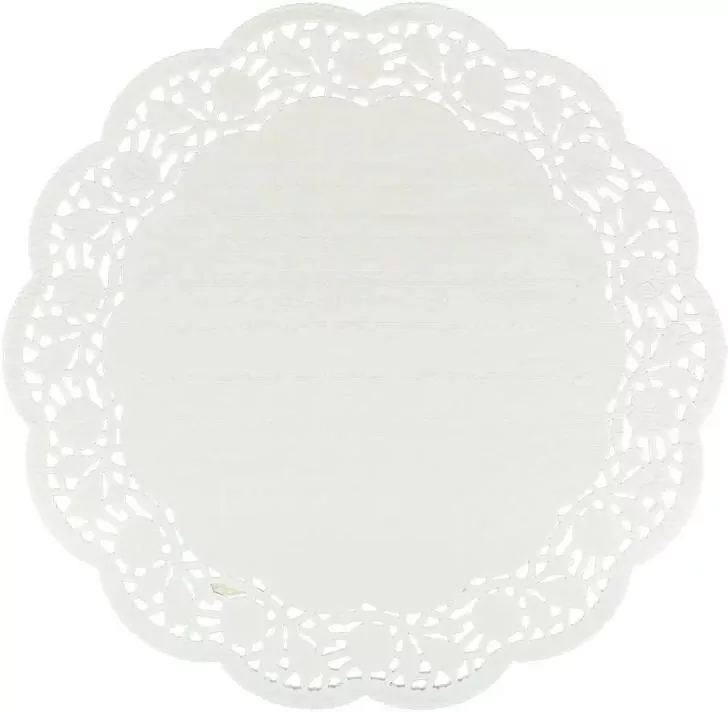 Serwetki dekoracyjne białe FSC śr. 33cm - tantis.pl