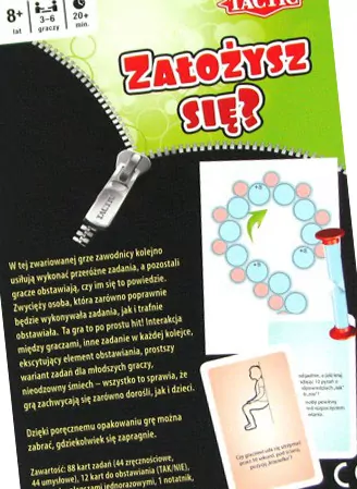 Założysz się? Wersja podróżna - tantis.pl