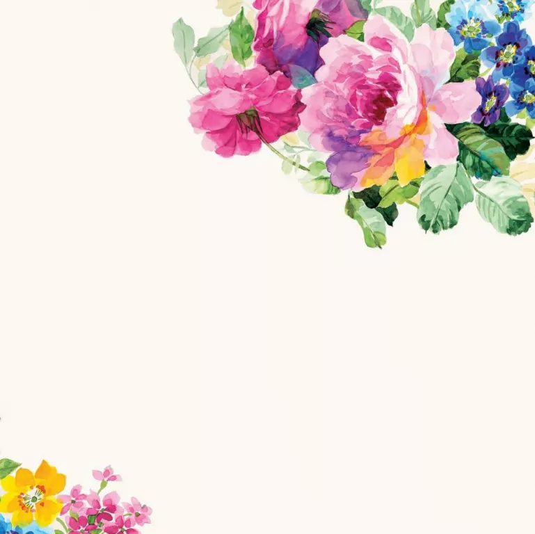 Karteczki zdobione Piwonie - tantis.pl