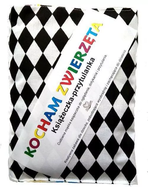 Kocham zwierzęta Książeczka-przytulanka - tantis.pl