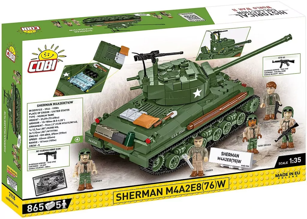 Historical Collection Sherman M4A2E8 (76) - tantis.pl