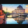 Trefl. Puzzle 1000. Muzeum Bode w Berlinie, Niemcy - tantis.pl