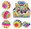 PILKA SENSORYCZNA WESOLY SPIKY 7,5CM MIX3 DISP24 - tantis.pl