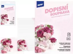 Papeteria lux 5+10 kwiaty