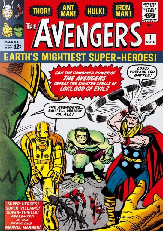 Marvel Comics Library. Avengers. 1963-1965 wer. angielska - tantis.pl