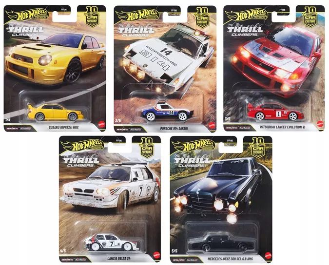 Hot Wheels Kultowe auta Lancia Delta S4 - tantis.pl