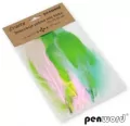 Dekoracje piórka PD-02 mix kolorów 10-15cm - tantis.pl