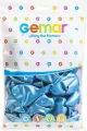 Balony shiny niebieskie 33cm - tantis.pl