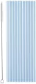 Słomki plastikowe błękitne 23cm - tantis.pl