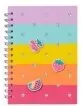 Kołonotes silikon A5 Fruits - tantis.pl